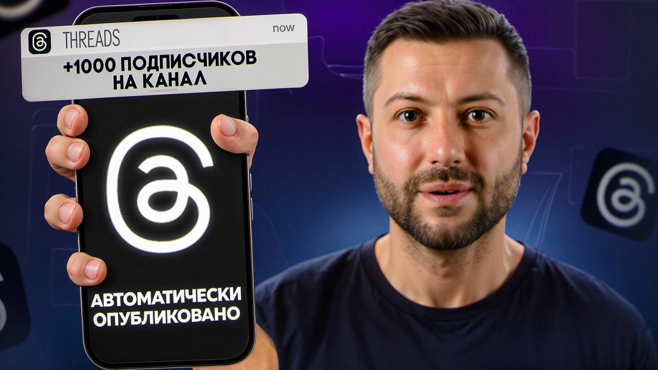 Threads Автопилот: AI генерирует и публикует посты в Threads каждые 2 часа
